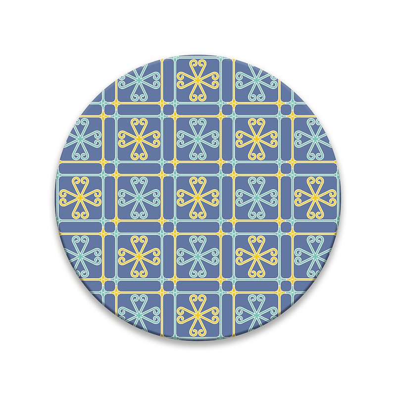 Old House Rin – Daily Iron Window Coasters – Clover - Coasters - Pottery Blue