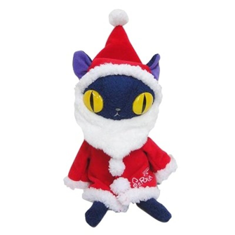 [Christmas Edition] BLUE WORLD, Japanese blue cat nap relieve pressure dolls (14CM) _Blue (BW1401701-1) - Stuffed Dolls & Figurines - Other Materials Multicolor