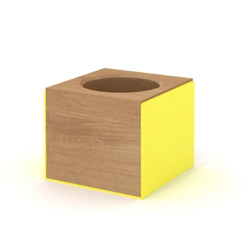 UP Tower strives for high design pencils - yellow - Pen & Pencil Holders - Wood Yellow