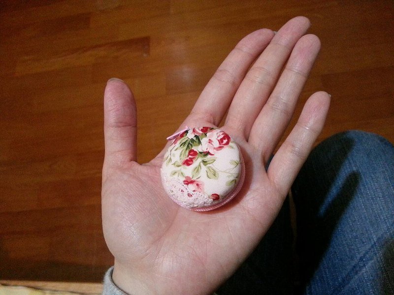 [] 4cm Colorful macarons eat no fat purse (pick cloth customized) - อื่นๆ - วัสดุอื่นๆ สึชมพู