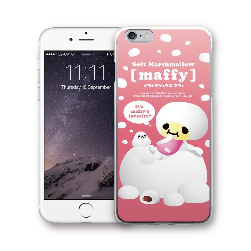 AppleWork iPhone 6/6S/7/8 原創設計保護殼 - maffy PSIP-234 - 手機殼/手機套 - 塑膠 粉紅色