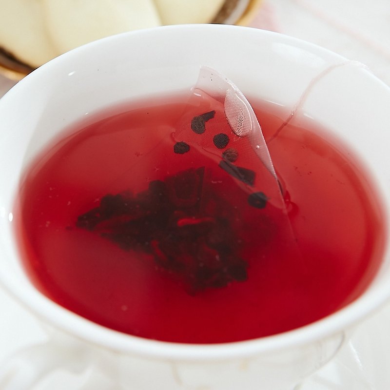 藍莓果子茶(8入/袋)│三角茶包‧看的見茶包果粒滾動 - 茶葉/漢方茶/水果茶 - 其他材質 藍色