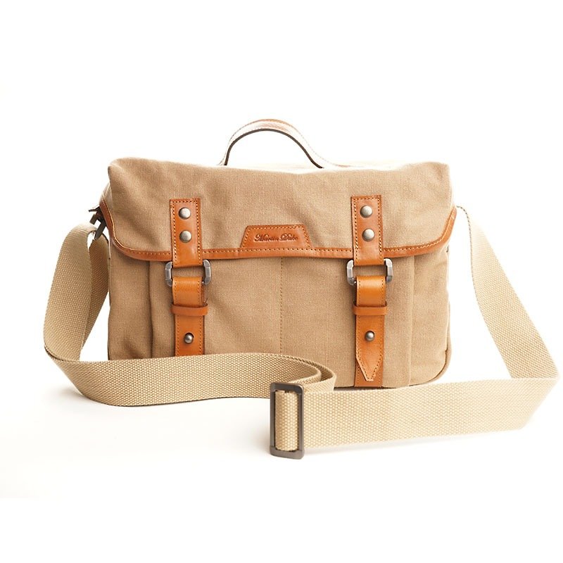 TELA Shoulder Camera Bag - Camera Bags & Camera Cases - Cotton & Hemp Brown