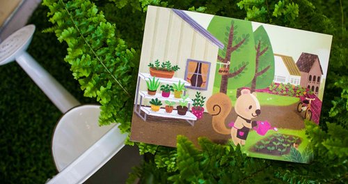 Smohouse 思默好時 [Poca] 日常生活明信片：阿諾弄園藝（編號49）