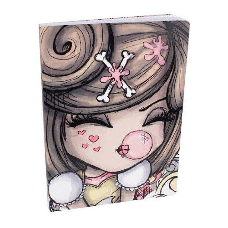 Mimi Yumi Nougat Notebook【Kimmidoll Love－和爱爱娃】 - Notebooks & Journals - Paper Multicolor