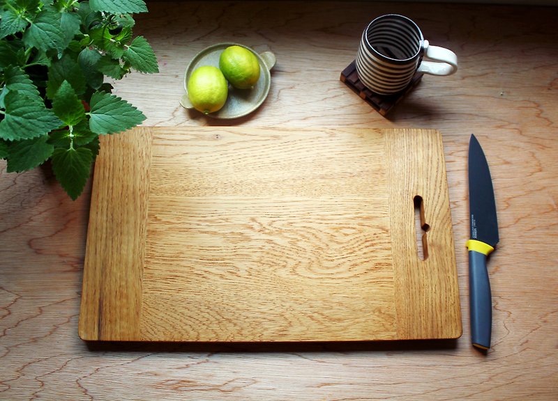 Oak chopping block | | Wood / Wood / Chopping / Kitchen / - เครื่องครัว - ไม้ 