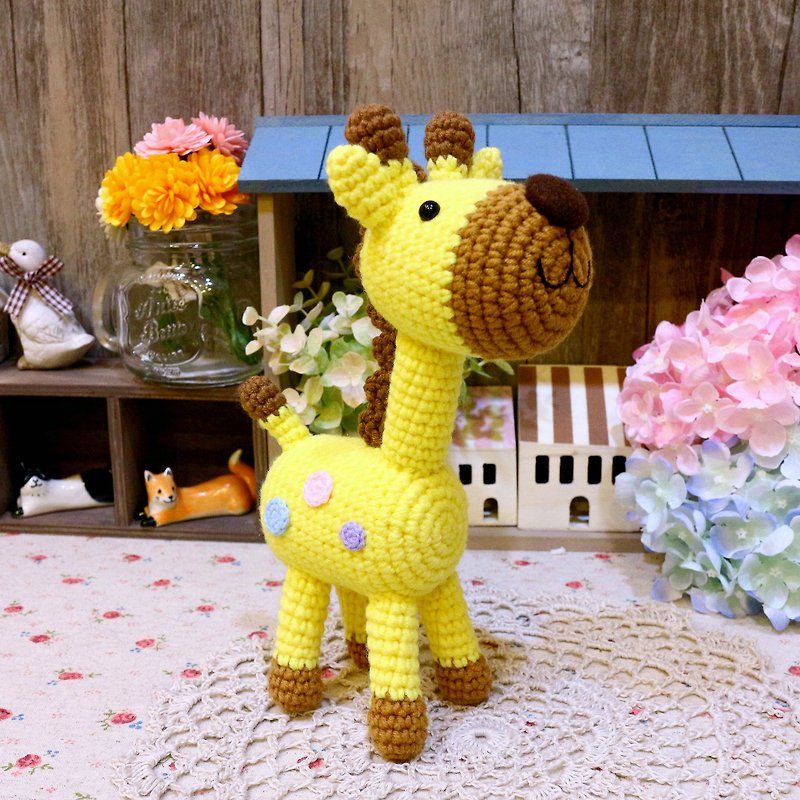 giraffe. birthday present. exchange gifts - Stuffed Dolls & Figurines - Other Materials 