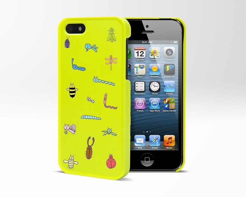 Graffiti-iPhone 5 保護殼 『蟲蟲危機』 鹿皮 Loopy