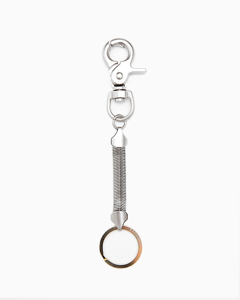 Recovery / Flat Snake Chain Key Ring / snake chain strap - ที่ห้อยกุญแจ - โลหะ 