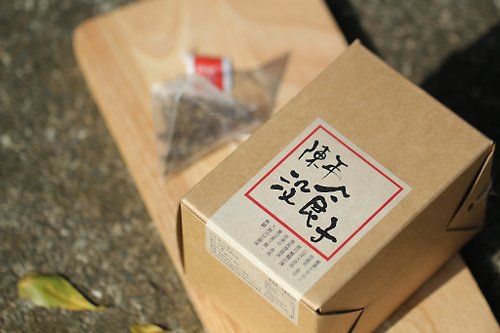 李悟-極品台灣茶 簡單喝好茶 - 陳年沒食子 tea bag x 10包入