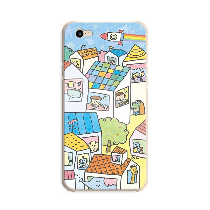 Illustrator Phone Case_Sweet Home - อื่นๆ - พลาสติก หลากหลายสี