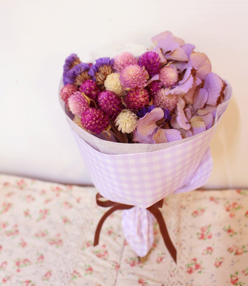 Flover Fulla design "little sweet berry bouquet" bouquet of dried flowers - ตกแต่งต้นไม้ - วัสดุอื่นๆ 