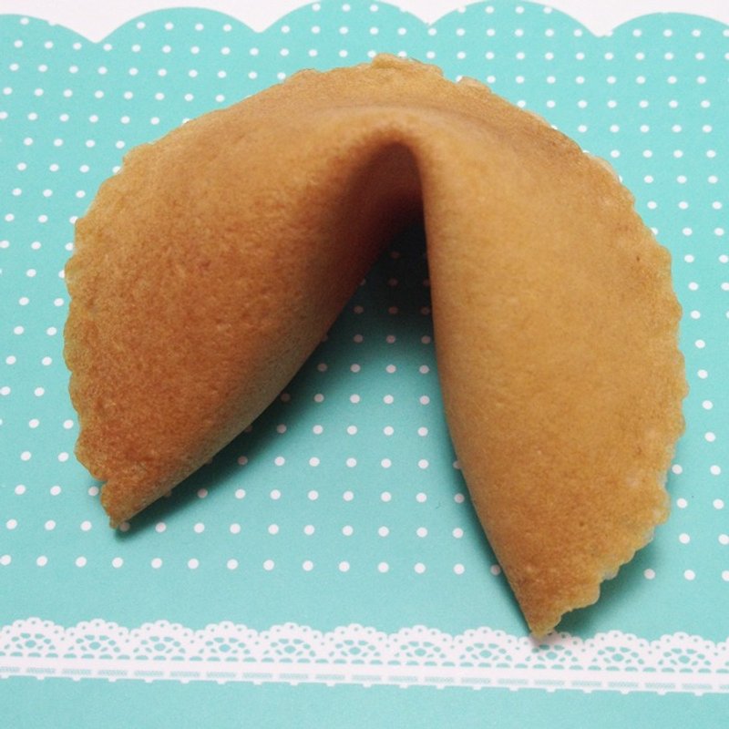 [Every day] fortune fortune cookie message - handmade freshly baked fortune cookies brown sugar flavor FORTUNE COOKIE - Handmade Cookies - Fresh Ingredients Orange