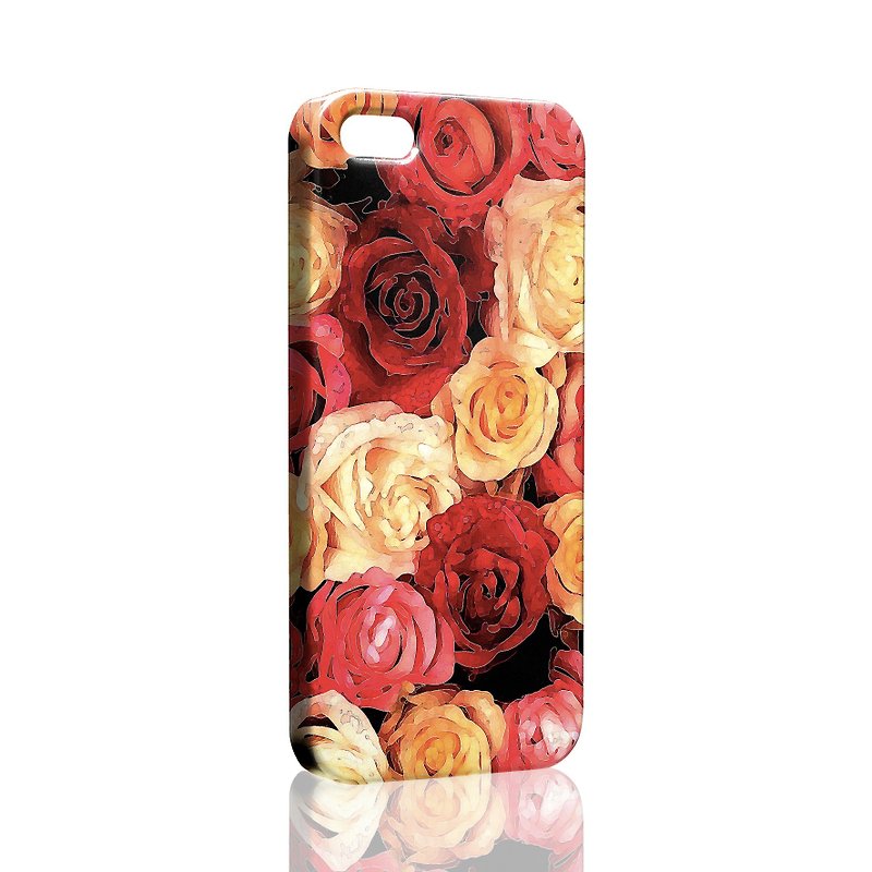 Flower Dance 5 custom Samsung S5 S6 S7 note4 note5 iPhone 5 5s 6 6s 6 plus 7 7 plus ASUS HTC m9 Sony LG g4 g5 v10 phone shell mobile phone sets phone shell phonecase - เคส/ซองมือถือ - พลาสติก สีแดง