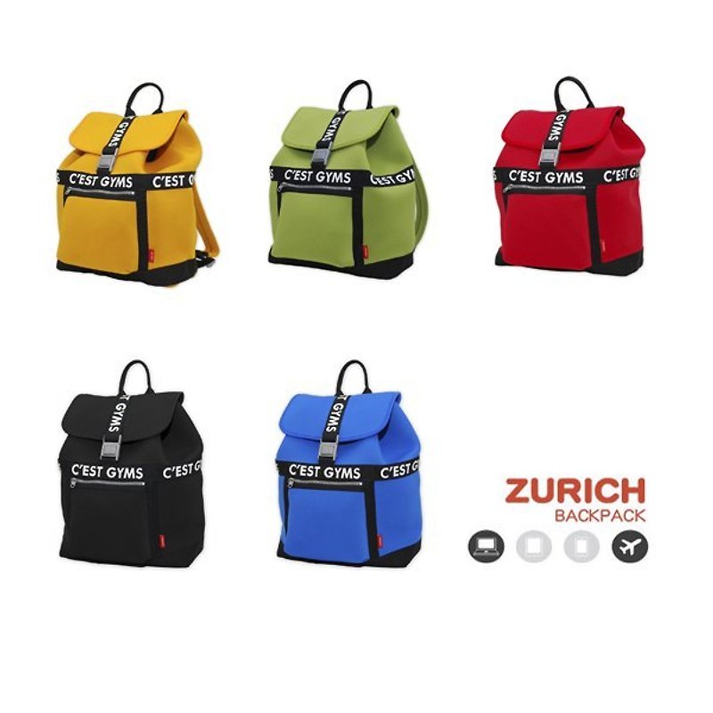 Zurich Leisure Backpack. - Messenger Bags & Sling Bags - Waterproof Material Green