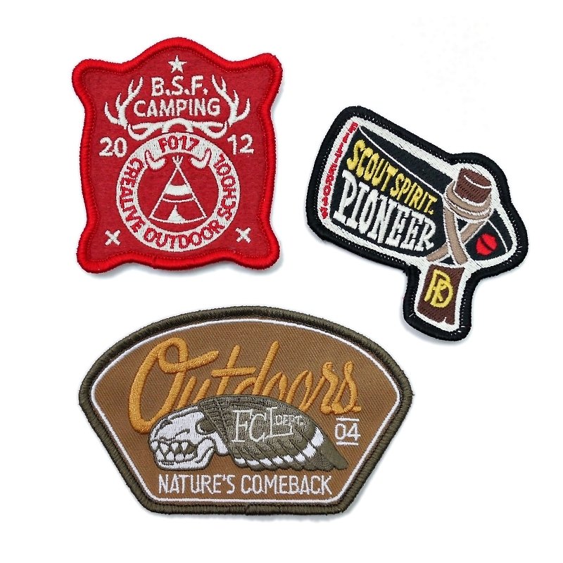 Filter017 Embroidered Patch Set - OUTDOOR PATCH SET - C/D - Brooches - Other Materials 