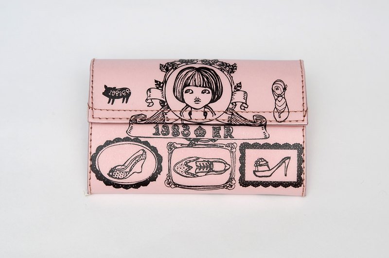 1983ER wrap - Girls Girls II - Wallets - Paper Pink