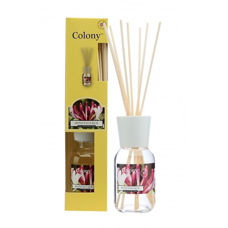 Wax Lyrical] [British Colony fragrance series - honeysuckle (Chill) 120ml - Fragrances - Glass Yellow