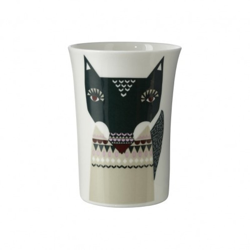 Wolfie Bone China Water Cup | Donna Wilson - Teapots & Teacups - Porcelain White