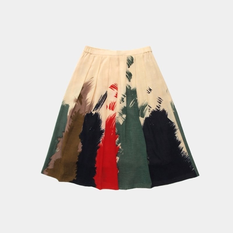 │moderato│日本風格百褶古著裙│Liz Ẕ Ẕ Hsu - Skirts - Other Materials Multicolor