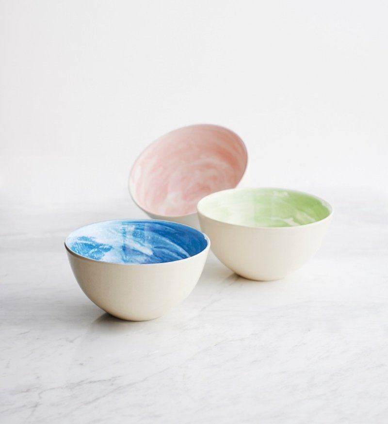 [In The Mood] Kyoto, Japan Earth Beauty Series Bowl 350ml Single Entry - Bowls - Other Materials Green