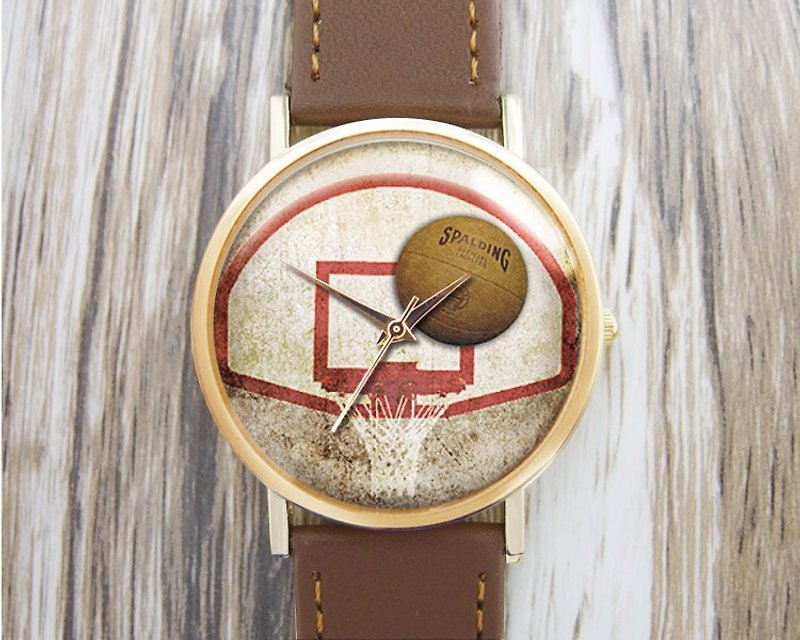 NBA Basketball-Women's Watch/Men's Watch/Unisex Watch/Accessories【Special U Design】 - Men's & Unisex Watches - Other Metals Brown