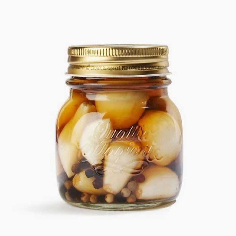 150cc tank [MSA] retro salad special glass engraving glass jars Salad Snacking necessary tank salad SALAD in a JAR jam jar (excluding drinks fruit without straw) - Other - Glass Orange