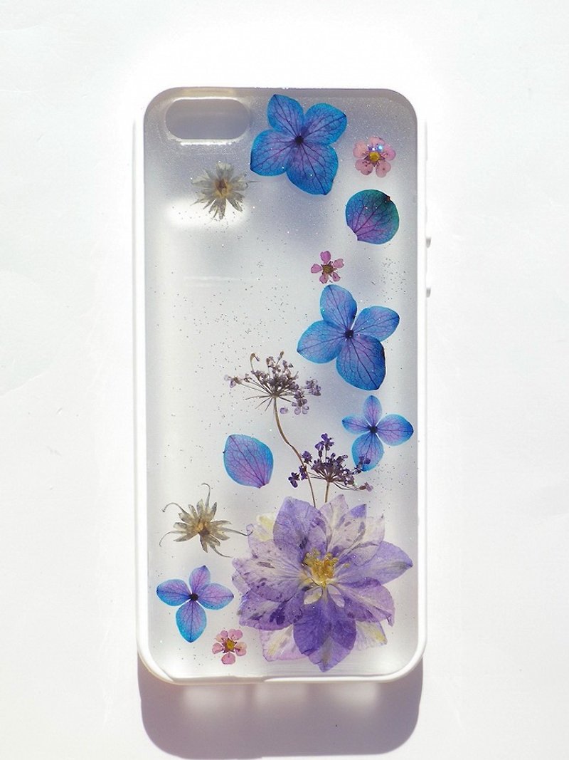 Anny's workshop hand-made Yahua phone protective shell for Apple iphone 5 / 5S, blooming grass plover - Phone Cases - Plastic 
