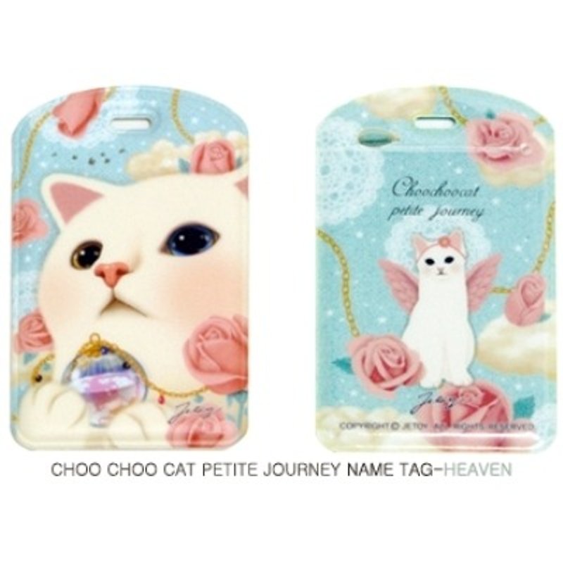 JETOY, Sweet Cat Travel Tag _Heaven (J1512107) - Luggage Tags - Plastic Multicolor