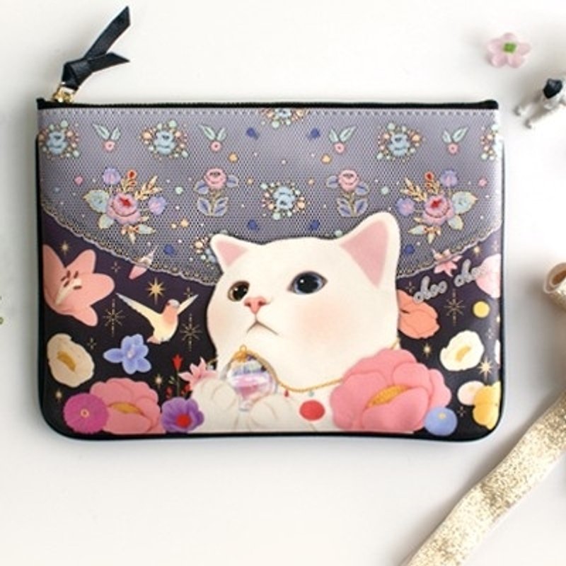 Jetoy, Choo Choo sweet cat cute evening bags _Heaven (J1404301) - Other - Genuine Leather Multicolor