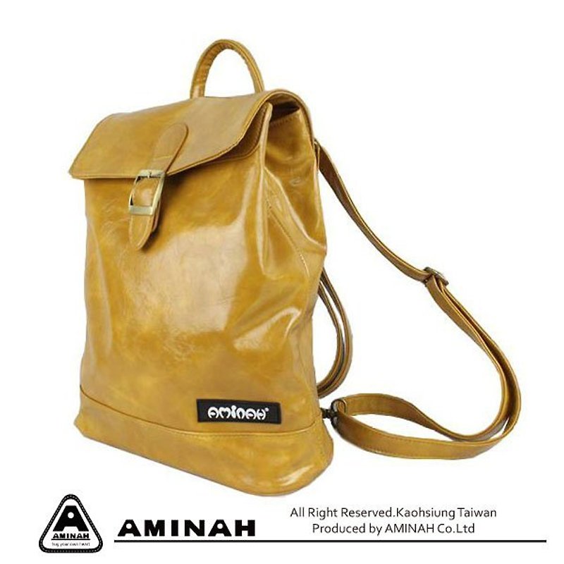 AMIMAH-超可愛.韓系童話小背包-剩下焦糖黃囉! - Messenger Bags & Sling Bags - Genuine Leather 