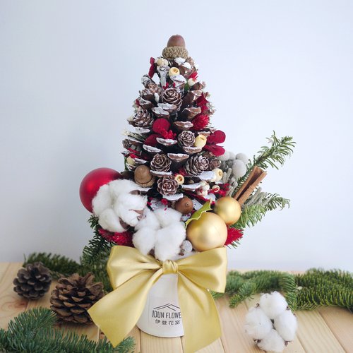 Christmas Praise-Snow Season Pine Cone Christmas Tree Party