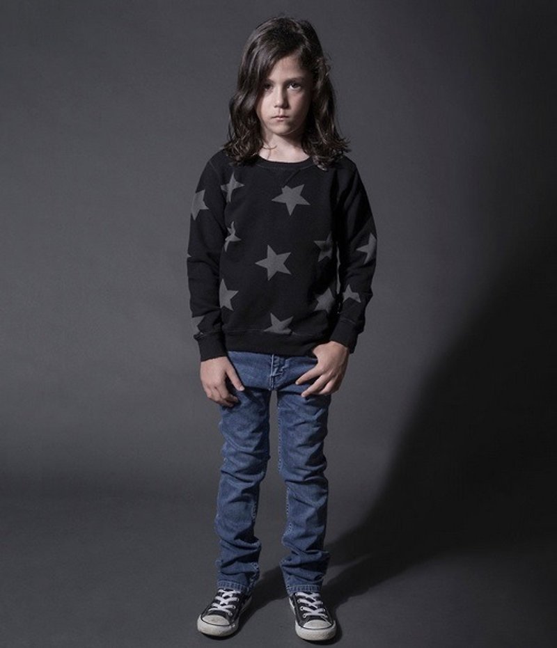 2015 autumn and winter fashion brand NUNUNU plain jeans/slouchy jeans - อื่นๆ - กระดาษ สีดำ