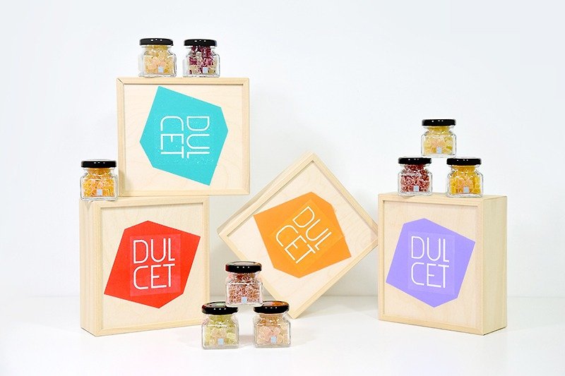 DULCET ░ Fruit Pepper  GIFT BOX, 9 jars - Snacks - Fresh Ingredients Multicolor