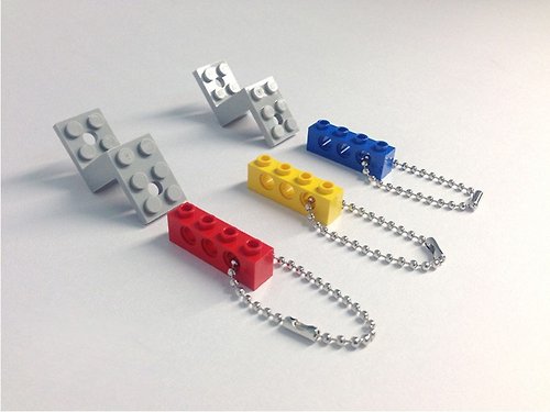 積木掛樂趣 Blocks Storage Fun おもちゃの収納の楽しみ Qubefun 鑰匙信件收納包 #相容樂高LEGO #獨家販售