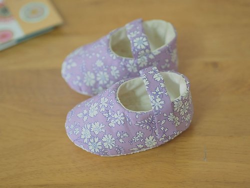 Cocon Zakka 英國紫碎花·嬰兒鞋(大寶寶)