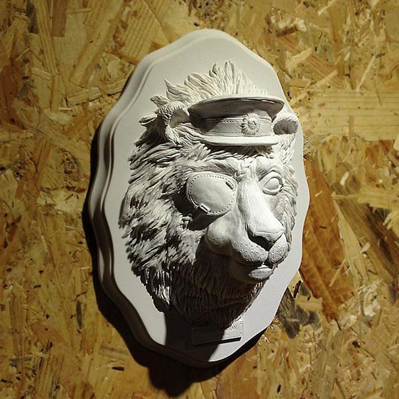 獅子將軍 菲爾  General Lion Phil - 擺飾/家飾品 - 其他材質 白色