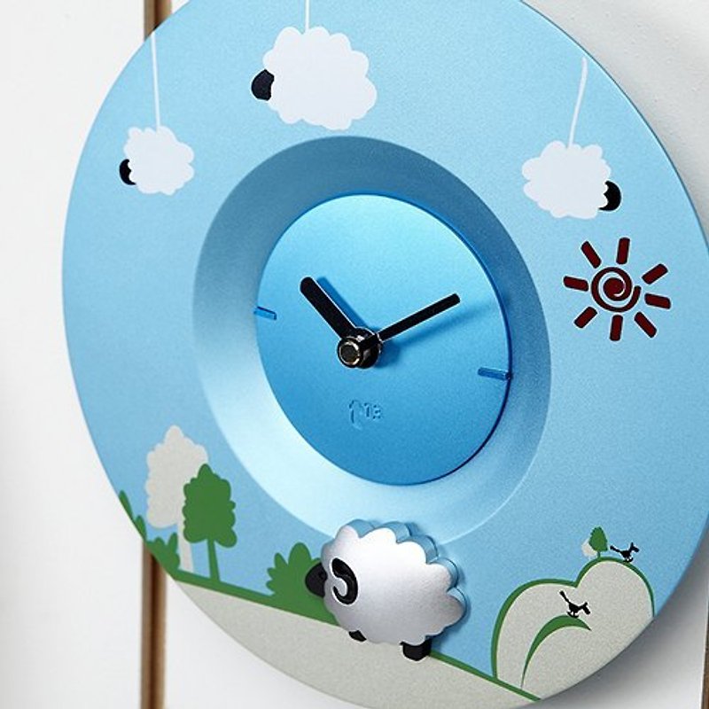 Swap時計系列時尚時鐘 綿羊鐘面 - 時鐘/鬧鐘 - 其他金屬 多色