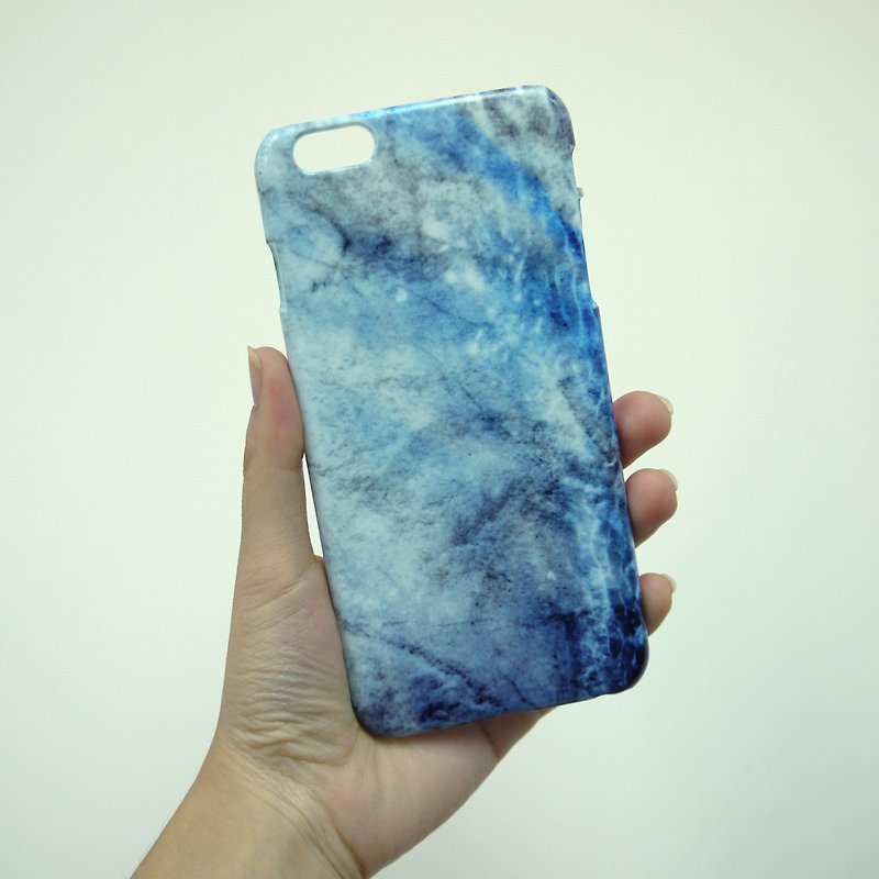 冰藍水彩紋 16 - iPhone 手機殼, Samsung Galaxy 手機套 Samsung Galaxy Note 電話殼 - 其他 - 塑膠 