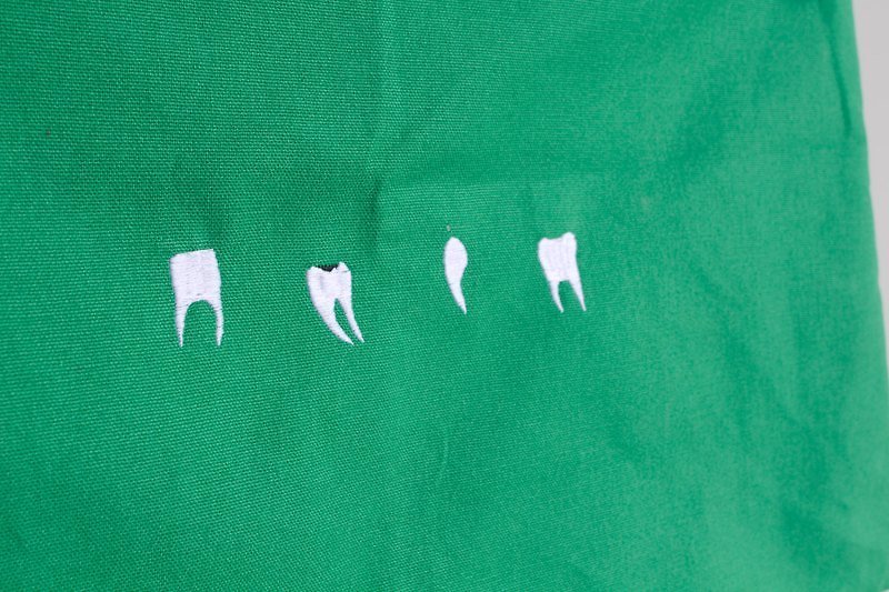 Alternate tooth / shoulder bag backpack - กระเป๋าแมสเซนเจอร์ - วัสดุอื่นๆ สีเขียว
