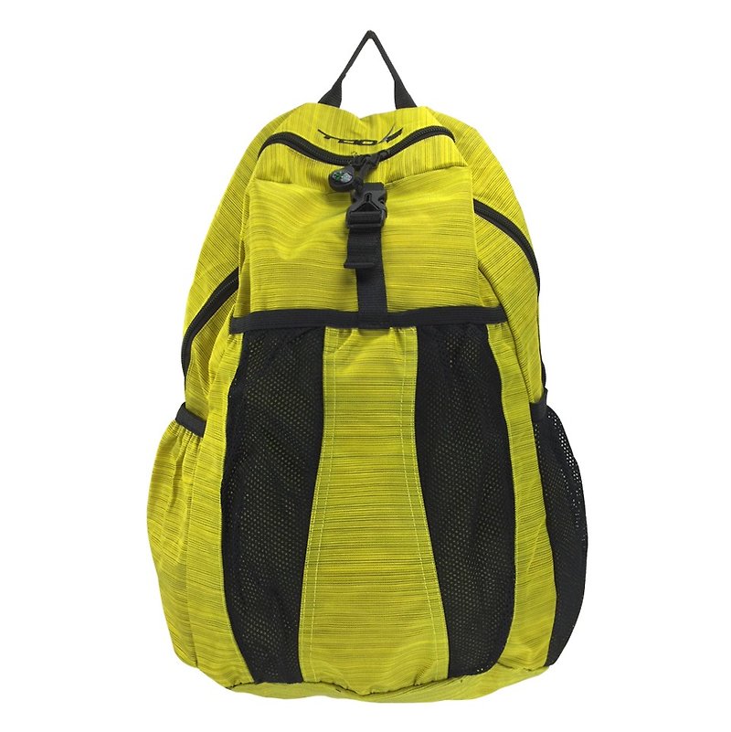 tools weightless storage backpack::lightweight::camping::travel::sports#American version yellow - Backpacks - Polyester Yellow