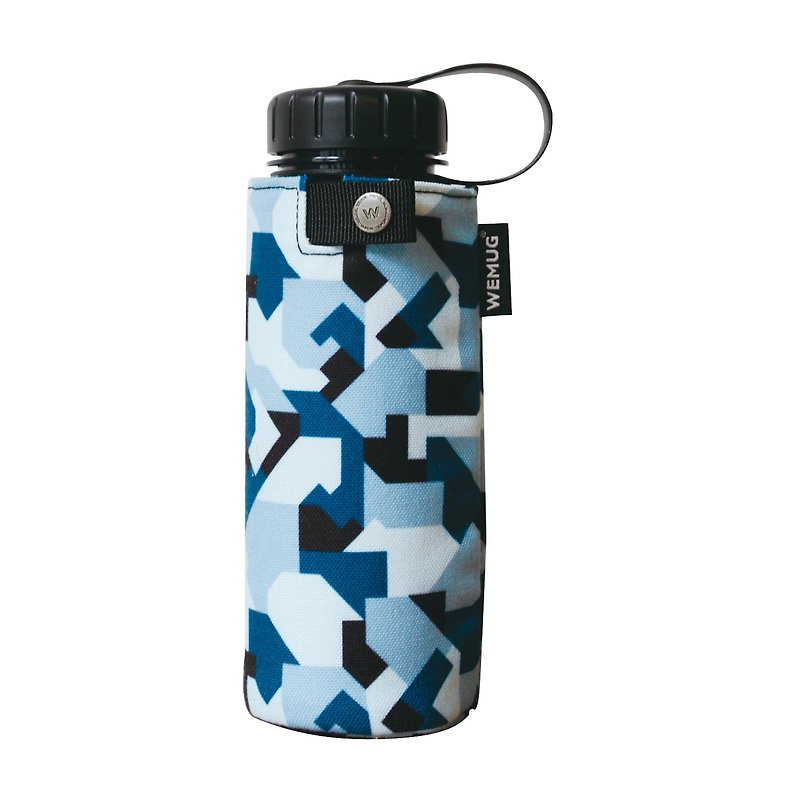 WEMUG 迷彩外套戶外水瓶 Camper J500 - 天空藍 - 水壺/水瓶 - 塑膠 藍色