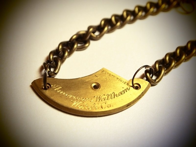 Steampunk 蒸汽龐克風格手鍊Ameican waltham - 手鍊/手環 - 其他金屬 金色