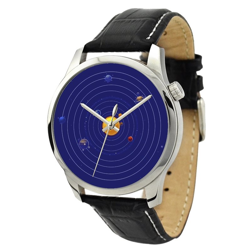 Solar System Watch (Blue) Large Pack - Free Shipping - นาฬิกาผู้หญิง - โลหะ สีน้ำเงิน