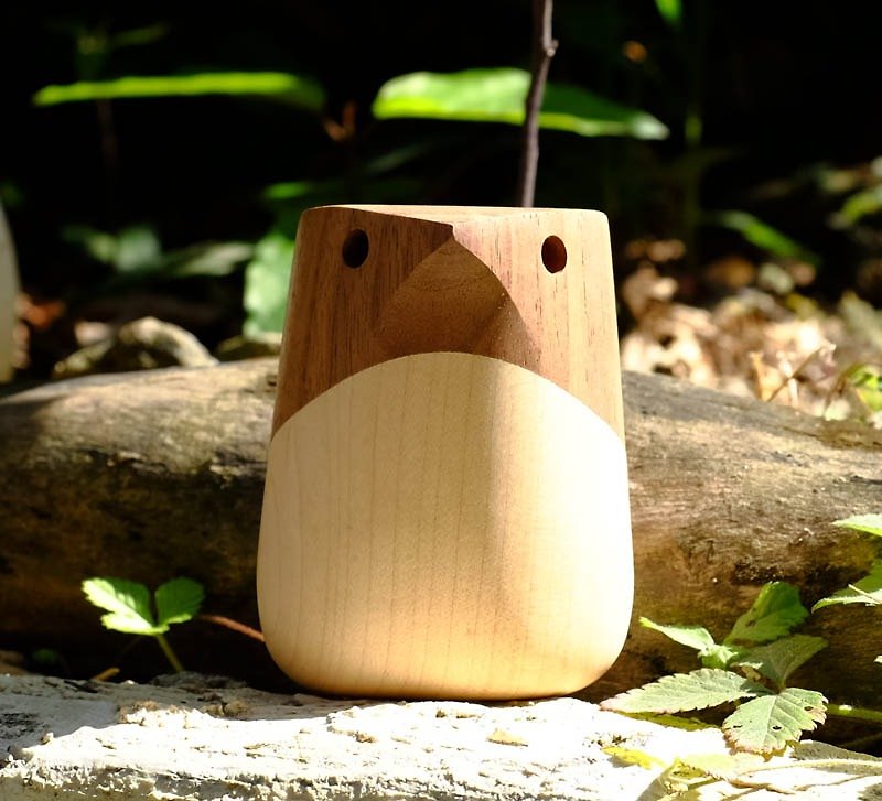 企鵝 "皮古"整理磁鐵 - 其他 - 木頭 咖啡色