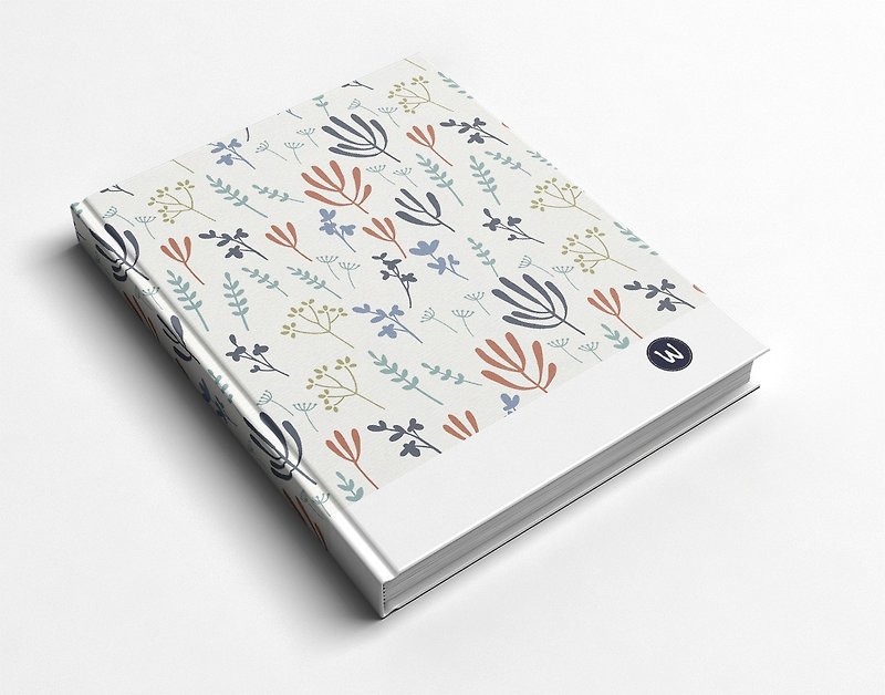 Rococo Strawberry WELKIN Handmade_Handmade Book/Notebook/Handbook/Diary-Xiaocao - สมุดบันทึก/สมุดปฏิทิน - กระดาษ ขาว
