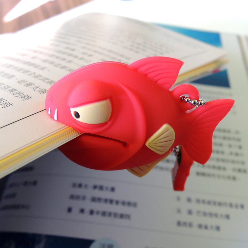 Kalo 卡樂創意 矽膠造型隨身碟 3D食人魚 16G 聖誕禮物 - USB 手指 - 矽膠 紅色