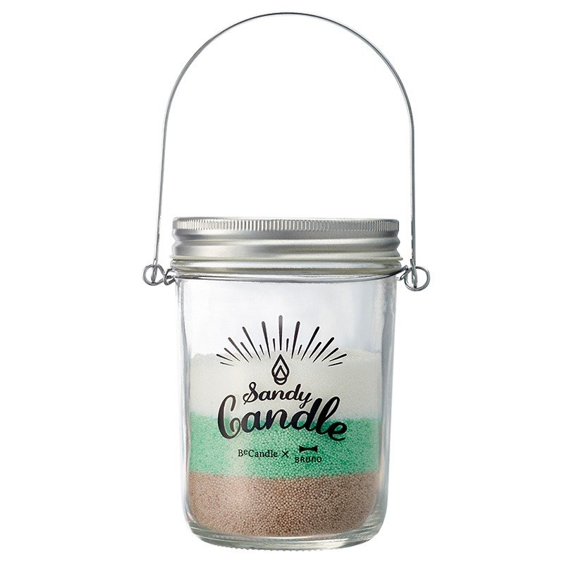 BeCandle x BRUNO 天然棕櫚蠟米套裝 (白/薄荷綠/灰) - 香薰蠟燭/燭台 - 蠟 