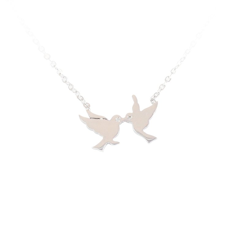 Bibi favorite animal series - Little Pigeon tweeted (mail free transport) - Necklaces - Other Metals 