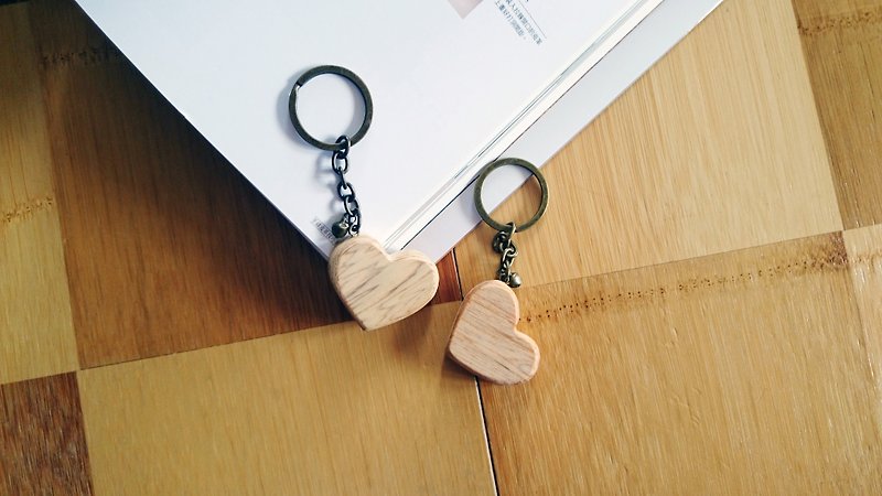 Love Keyring // Safe Shipping SOP - Keychains - Wood Multicolor